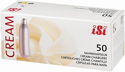 iSi North America 50-Pack Nitrous Chargers for Cream Whippers