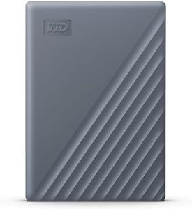 WD 4To My Passport Disque Dur Externe Portable, Fonctionne avec appareils USB-C et USB-A, Sauvegarde et protection par mot de passe, USB 3.2 Gen 1,