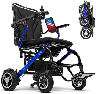 Forcemech Carbon F1 Carbon Fiber Electric Wheelchair for Adults 2026 New Model 35 lbs Foldable Power Wheelchair Lightweight 10 Miles Motorized Wheelchair for Seniors Capacity 300LBS Dual 200W Motors