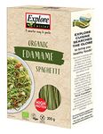 Explore Cuisine Organic Edamame Spaghetti Pasta, Delicious Low Carb, Plant-based Vegan, High in Protein, High in Fibre, Gluten Free, Easy to Cook