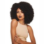 Outre Synthetic Lace Front Wig Big Beautiful Hair 4A-Kinky (S1B/BU) by Outre