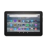 Amazon Fire 7 tablet, 7” display, read and watch, under $60 with 10-hour battery life, (2022 release), 16 GB, Black