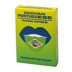 Brazilian Portuguese Lingo Playing Cards | Travel Flashcards | Learn Brazilian Vocabulary in A Fun & Easy Way | 52 Essential Translations