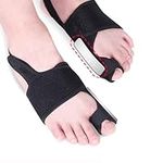 LINXIU Bunion Corrector for Women Men Big Toe Straightener Adjustable Bunion Splint Brace Hallux Valgus Correction Orthopedic Sleeve for Day Night Support 2 Pcs