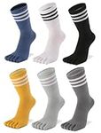 Toe Socks Women Cotton Athletic Fiv