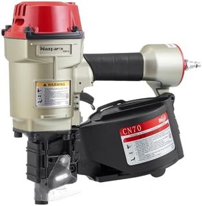 Maxparts Coil Nailer CN70, 1-3/4-Inch to 2-3/4-Inch Pneumatic Siding Nailer, Air Coil Nailer with Rapid Shooting Engine for Roof, Crating, Framing, Fencing and Pallet