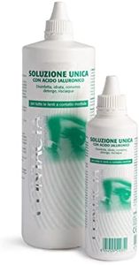 Contacta, Solution Yal, Soluzione Unica per Lenti a Contatto con Acido Ialuronico, Favorisce Idratazione delle Lenti a Contatto, Riduce Secchezza e Irritazioni, 360+100 ml