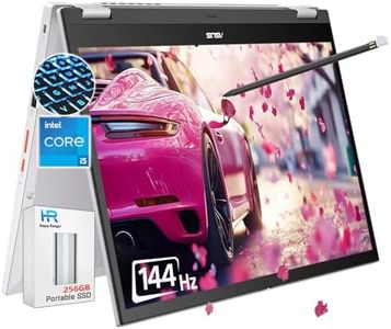 ASUS Chromebook Plus Touchscreen Laptop Flip 2-in-1-14" WUXGA Touch 144Hz, Intel Core i5-1235U, 8GB RAM| 512GB SSD, Backlit Keyboard, Stylus Pen, Gaming Chromebook Tablet