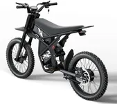 Riding'times Upgraded GT73 Electric Bike for Adults Teens 2400W 48V, Max 37 MPH & 1747Wh Dual Battery, 85 Mile Long Range Dirt Ebike with 25" Motorcycle Tires E Dirtbike