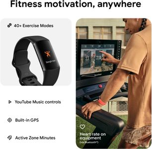 Fitbit Charge 6 Fitness Tracker – Black