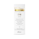 Brinton UV Doux Gold Silicone Sunscreen Gel SPF 50 PA+++ With Vitamin C & E | Clinically Tested, Water Resistant & Non- Greasy | UVA/UVB Protection Against UVA/UVB Rays| For All Skin Types, 100 gm (Pack of 1)