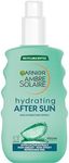 Garnier Ambre Solaire After Sun Spray for Face & Body, Hydrating & Refreshing Sunscreen, Ultra-Light Soothing Formula, Refreshing Feel, Non-Greasy, Non-Sticky 150ml