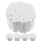 Milisten 5pcs Dental Gauze Rolls Cottons Pads Rolled Cotton Ball Mouth Gauze for Dentists Kids and Adults