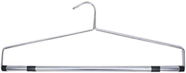 NAHANCO SBD22 22 Chrome-Plated Bedspread and Drapery Hanger (Pack of 12)
