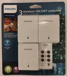 NEW Philips Home Power 3 Indoor Lighting Controls With Wireless Remote Control