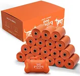 ANGRY ORANGE Dog Poop Bag - 18 Pack, 15 Bags Per Roll, 270 Poop Bags Unscented, Poop Bags for Dogs with Refillable Dispenser - Doggy Waste Bags, Pet Supplies