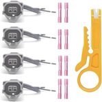 AUTO OCCASION Fuel Injector Replacement for Kia Mitsubishi Hyundai Infiniti Toyota Lexus Audi 35310-23600 4 Pack Fuel Injector Connectors Wiring Harness