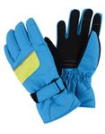 Dare 2b Boy's Flag Down Ski Gloves - Fresh Water Blue, 11-12 Years