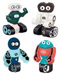 FunBlast Magnetic Robots Toy - DIY Robot Building STEM Educational Toys for 3+ Years Kids/Boys (Multicolor)