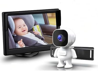 Baby Car Monitor for Kids, 7-in-1 Ultrawide AHD Car Kid with 1pcs 1080P Camera, Backseat Mirror for Baby Rear Facing with Infrared Night Vision, Easily Observe Baby's Every Move for Kids