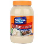 American Garden U.S. Mayonnaise the Quality in Its Segment With an Authentic American Recipe Makes Perfectly Rich and Creamy Taste 887ml