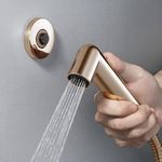 Fossa Magnetic Health Faucet/Bidet Sprayer for Toilet and Bathroom with 1 Mtr Hose Pipe and Magnet Holder (Rose Gold)