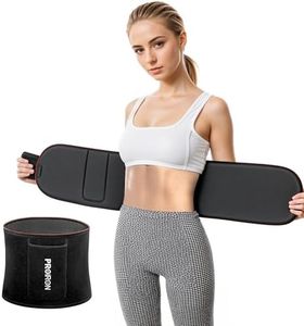 PROIRON Sweat Waist Trimmer Sweat Sauna Slim Belly Belt for Men and Women Sweat Band Waist Trainer for Back Support, Improved Posture for Workouts