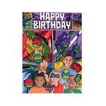 Teenage Mutant Ninja Turtles Birthday Scene Setter with Photo Props- 17 pcs, Multi-colored, One Size