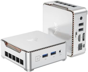 KAMRUI GK3Plus Mini PC, 16GB RAM 512GB M.2 SSD Mini Computers,12th Gen Alder Lake N95 (up to 3.4GHz) Micro PC, 2.5''SSD, Gigabit Ethernet, 4K UHD, WiFi, BT, VESA/Home/Business Mini Desktop Computers