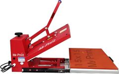 My Print | 15x15 Heat Press Machine | Heavy Duty | Multi Purpose Use | DTF Printing |Sublimation Printing | Vinyl Printing | Screen Printing | Fusing Machine [with Slider 15x15]