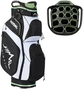 UNIHIMAL 14-Way Golf Cart Bag, Full Length Premium Golf Bag for Men with Cooler Pocket, Handles and Rain Cover