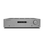 Cambridge Audio AXR100-100 Watt Separate HiFi Stereo Receiver Featuring Built-In Phono Stage FM/AM Radio and Bluetooth 5.0 - Lunar Grey