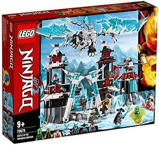 LEGO Ninjago 70678 Forteresse de Glace avec des Dragons de Glace (1218 pièces)