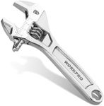 WORKPRO Adjustable Wrench, 4-inch H