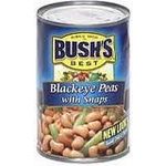 Bush's Blackeye Peas 15.5oz Cans (P
