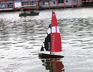 53.74 Inch RC Sailing Boat Super Hu