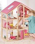Tiny Land Wooden Dollhouse for Girl