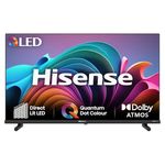 Hisense 32 inch Full HD QLED Smart TV 32A5NQTUK - Quantum Dot Colour, Natural Enhancer, HDR & HLG-Dolby Atoms, HDMI, Share to TV, and Youtube, Freeview Play, Netflix and Disney+ (2024 Model)