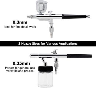 AS186 Airbrush Paint Kit with Compressor – Complete Set for Artists