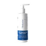 Be Bodywise 10% Niacinamide Brightening Body Lotion 200ml | 48Hr Moisturization | Aloe Vera Extract & Almond Oil | Repairs Skin Barrier, Reduces Acne Marks & Nourishes | For All Skin Types