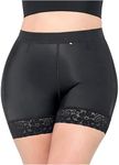 MARIAE FU100 Women Colombian Compression Butt Shapewear Shorts | Faja Shorts Levanta Cola Black L