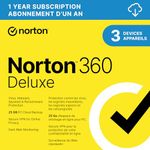 Norton 360 2024, Antivirus software for 3 Devices, 1-Year Subscription - Includes VPN, Password Manager and PC Cloud Backup [Download]