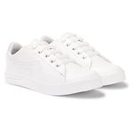 Casual Wear Colourblocked Sneakers for Women/Ladies/Girls (White-4)