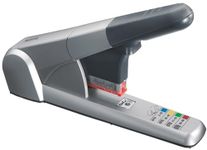 Leitz Heavy Duty Stapler, 80 Sheet Capacity, Ergonomic Metal Body, Includes Staples, 55510084 - Silver