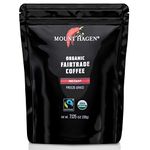 Mount Hagen 7.05oz Organic Freeze Dried Instant Coffee | Eco-friendly Instant Coffee, Medium Roast Arabica Beans | Organic, Fair-Trade, Freeze-Dried Instant Coffee in Resealable Pouch Bag [7.05oz]