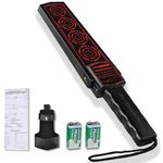 Hand Held Metal Detector Wand,Portable High Sensitivity Security Wand and Woodworking Scanner Tool