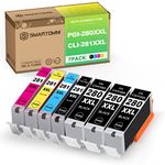 S SMARTOMNI PGI280XXL CLI281XXL Compatible Ink Replacement for Canon 280 281 XXL PGI-280XXL CLI-281XXL use for Canon PIXMA TR7500 TS8100 TS8222 TR8620 TS6100 TS6300 TS702a TS9500 TS9521C(7 Pack)