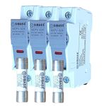 Kenbrook Solar Sibass DC Fuse 20A with Fuse Holder (20A - Set of 3)