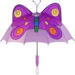 Kidorable Butterfly Umbrella, Purple, One Size