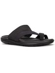 Bata Mens VOLDER Toe Ring Sandals, Black,